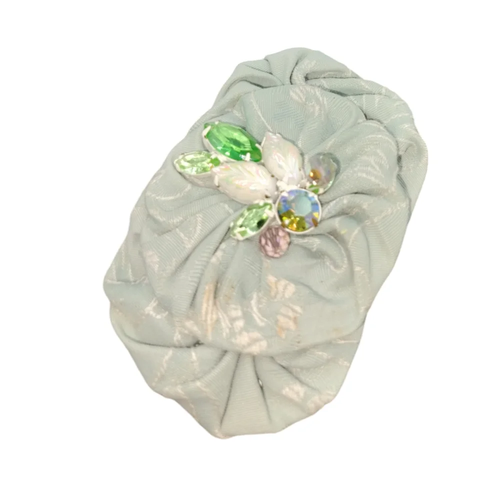 Handmade Green Brooch